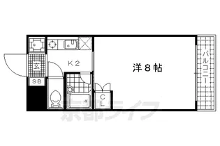 VIVA CITY【308号室】の間取り