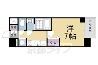 CREST TAPP十条【205号室】の間取り