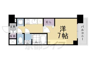 CREST TAPP十条【202号室】の間取り