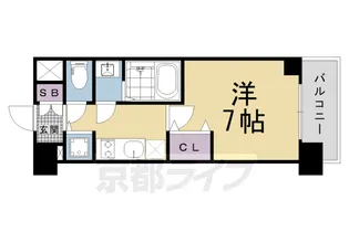 CREST TAPP十条【102号室】の間取り