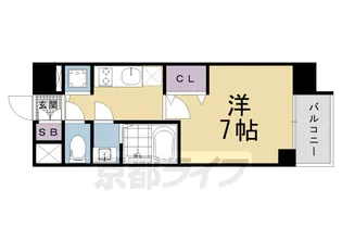 CREST TAPP十条【604号室】の間取り