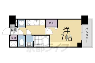 CREST TAPP十条【406号室】の間取り