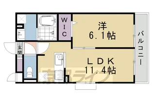 ブランヌーボー【3階】の間取り