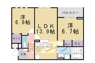 メゾン・ド・サンジュール【1階】の間取り