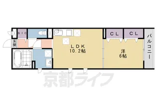 「メゾン・ド・サンジュール」【1階】の間取り