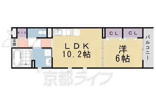 「メゾン・ド・サンジュール」【2階】の間取り