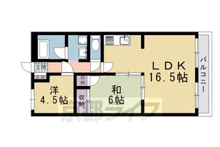 コーポ牧野【2階】の間取り