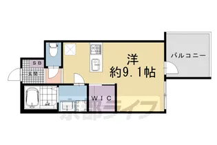ウェルスクエア壬生高辻通【1階】の間取り