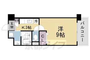 メゾン・ド・ベルーフ【4階】の間取り