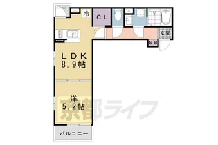 フォルトゥーナ【202号室】の間取り