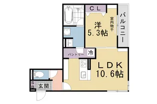 Chainon【2階】の間取り