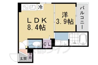 F asecia Orcus【3階】の間取り