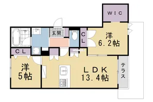 HEBEL MAISON京都北山【1階】の間取り