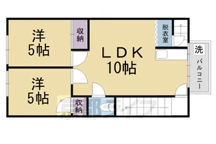 わくわくビル【3階】の間取り