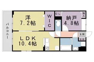 サンリットハーモニー【303号室】の間取り