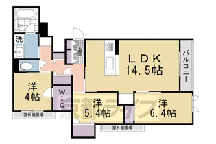 ウィダーホール'27【301号室】の間取り