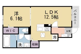 メゾン ド ルポ【103号室】の間取り