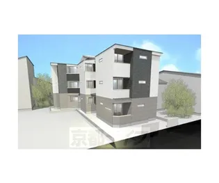 京都府京都市中京区壬生東土居ノ内町【アパート】の外観