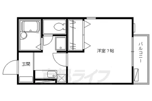 エクセル【201号室】の間取り
