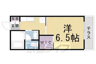 ジョイハウス A棟/B棟【A104号室】の間取り