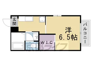 プティメゾンにしだ【2階】の間取り