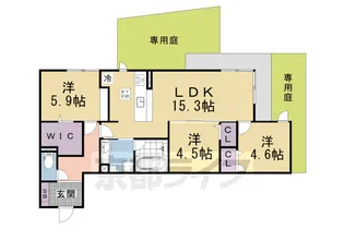 Hama L’Atrium【1階】の間取り