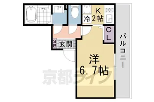 (仮称)グランデコート安朱中小路【403号室】の間取り