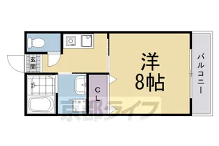 コスモタウン【1階】の間取り