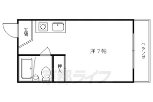 ミ・クアルト【307号室】の間取り