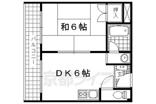 ル・松尾【4階】の間取り