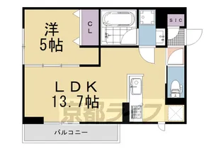 ノースガーデンM【3階】の間取り