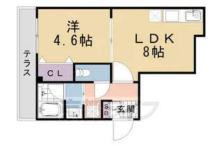 (仮称)ラ・トゥール桂駅前【206号室】の間取り