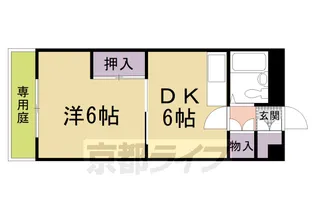 サンシャイン山双【101号室】の間取り
