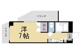チート安井【3階】の間取り