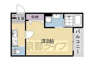 KTIレジデンス新田【203号室】の間取り