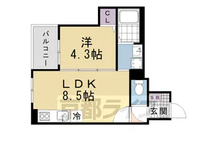 F asecia Tabit【2階】の間取り