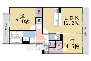SAKURA CIEL【2階】の間取り