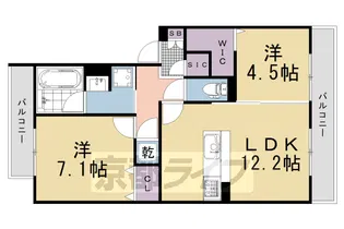 SAKURA CIEL【2階】の間取り