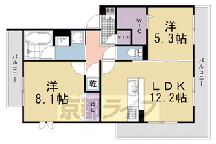 SAKURA CIEL【3階】の間取り