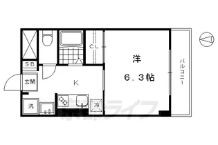 メゾンマロニエ【2階】の間取り