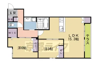 (仮称)京都市伏見区桃山羽柴長吉東町ヘーベルメゾン【101号室】の間取り