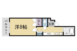 ル・バン【2階】の間取り