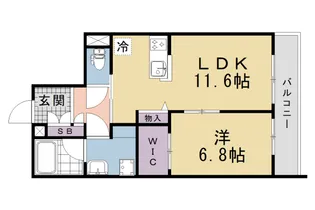 Maison de Gallerie Takii【302号室】の間取り