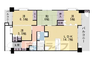 アルス京都姉小路粋匠庵【903号室】の間取り