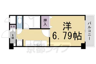 「SEAGULL二条」【3階】の間取り
