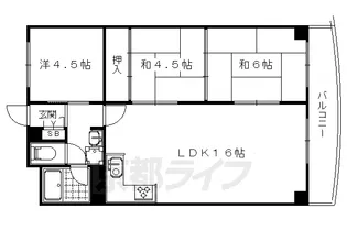 壬生川団地【1018号室】の間取り