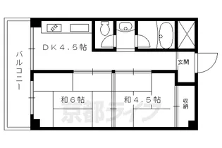 LA VITA【4階】の間取り