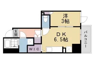 ファステート京都東寺フェイブ【606号室】の間取り