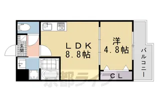 WEST ROAD 大宮【309号室】の間取り