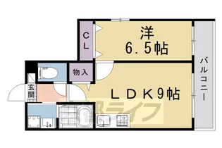 WEST ROAD 大宮【207号室】の間取り
